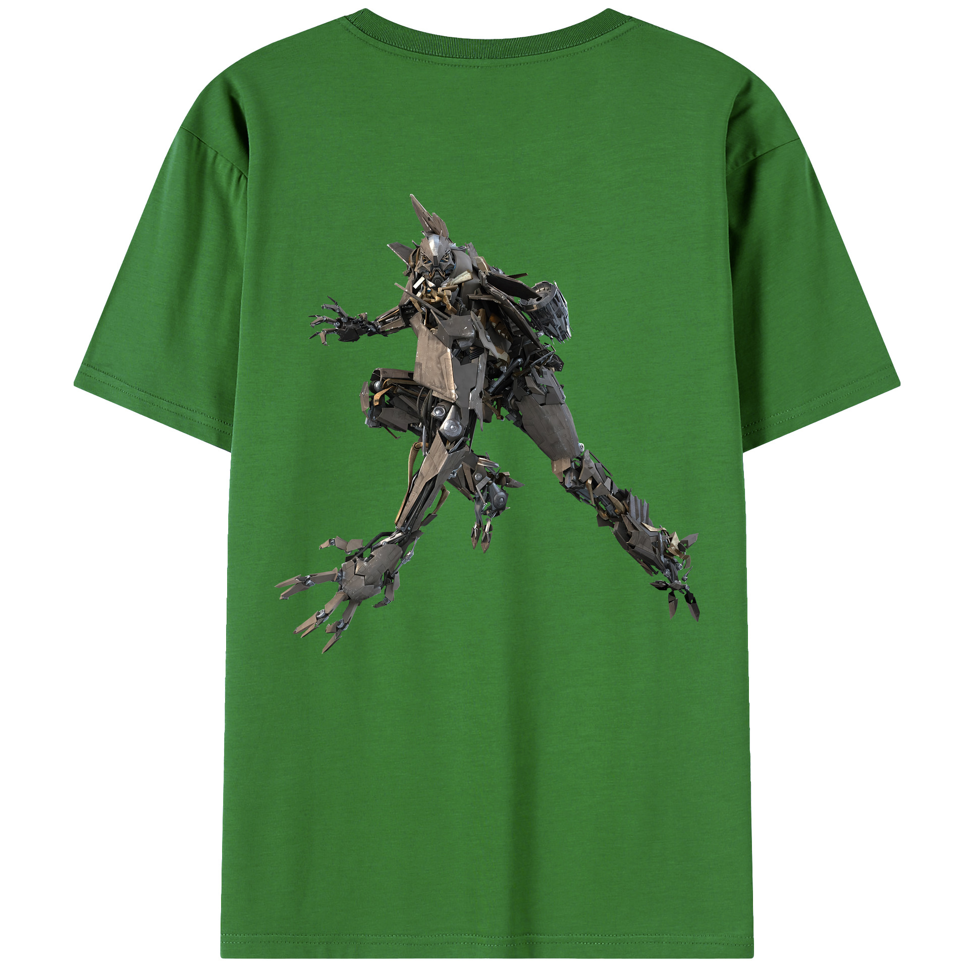 （画像用） Transformers トランスフォーマー レディース半袖Tシャツ(バックプリント)